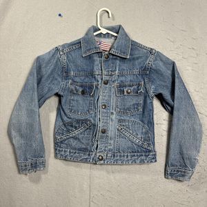 Dee Cee Denim Jacket Snao Buttons Womens No Size See Description Vintage USA
